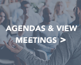 Agendas and view meetings