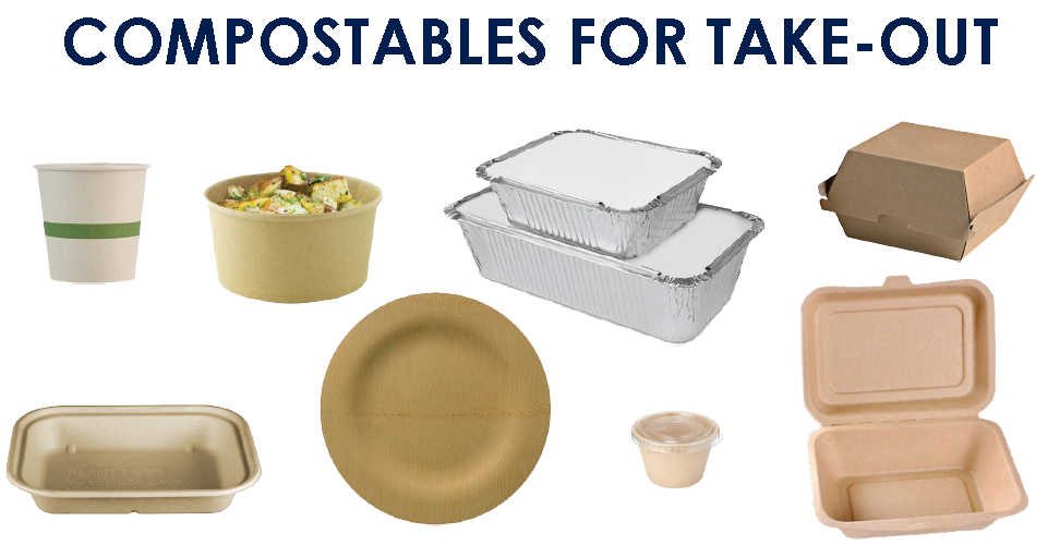 Compostables for take out