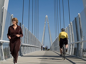 Mary Ave Bicycle Footbridge