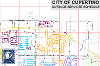 Garbage Collection Schedule Map image