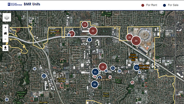 Map of BMR Units