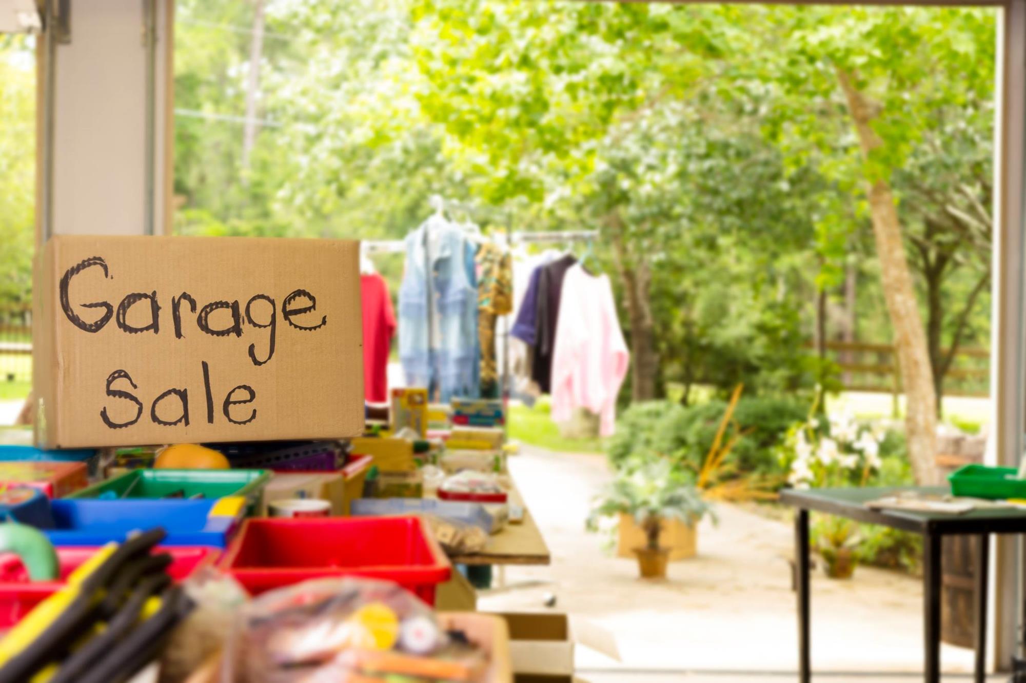 garage sale image